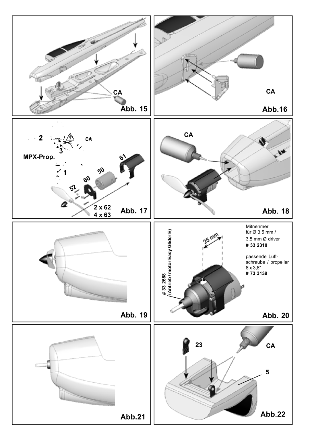 Multiplex Technology 21 4211 manual Abb.16 