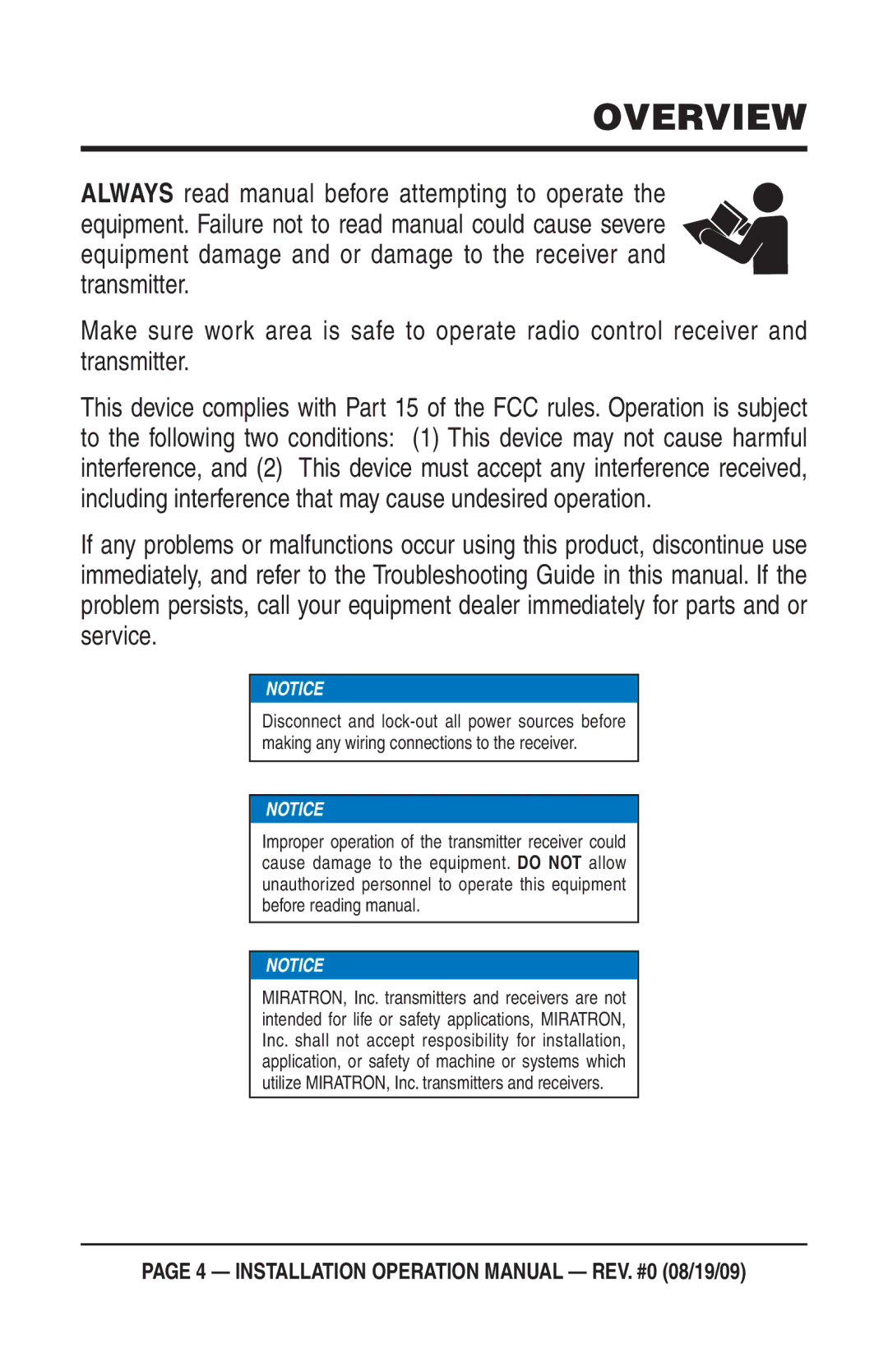 Multiquip C30HDG operation manual Overview 