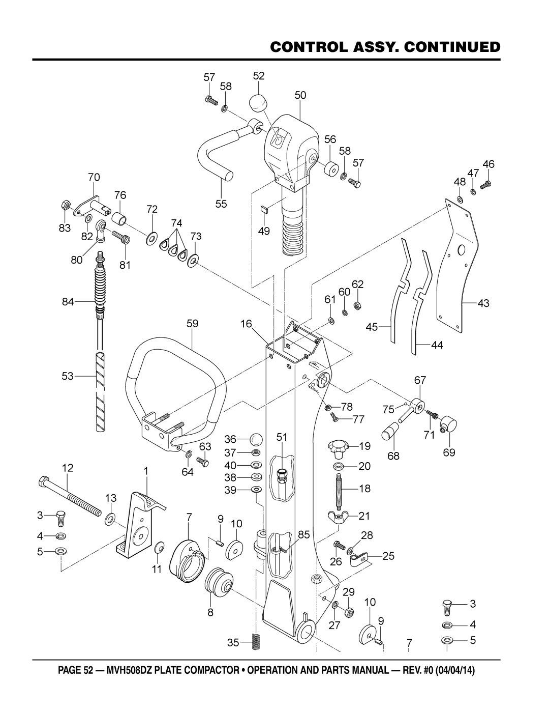 Multiquip HATZ1D81S-325 manual 7255 