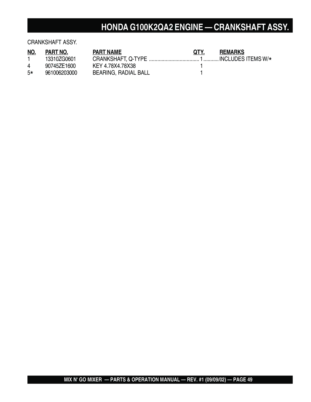 Multiquip MC3SE, MC3H operation manual 13310ZG0601 