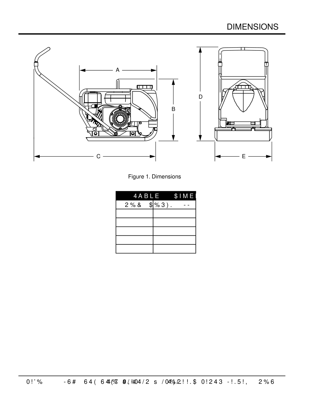 Multiquip MVC88VTHW manual Dimensions, Ref. Des 