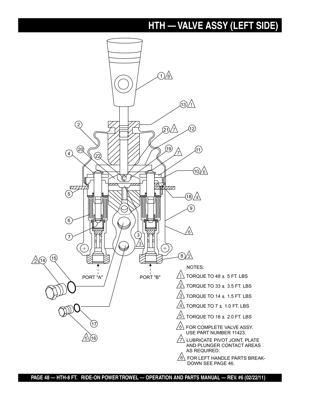 Multiquip N/A manual HTH Valve Assy Left Side 