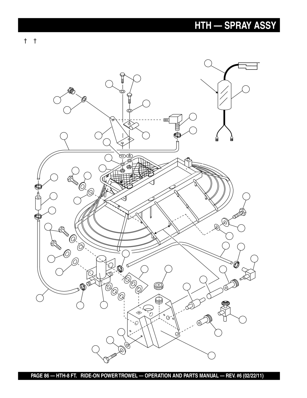 Multiquip N/A manual HTH Spray Assy 