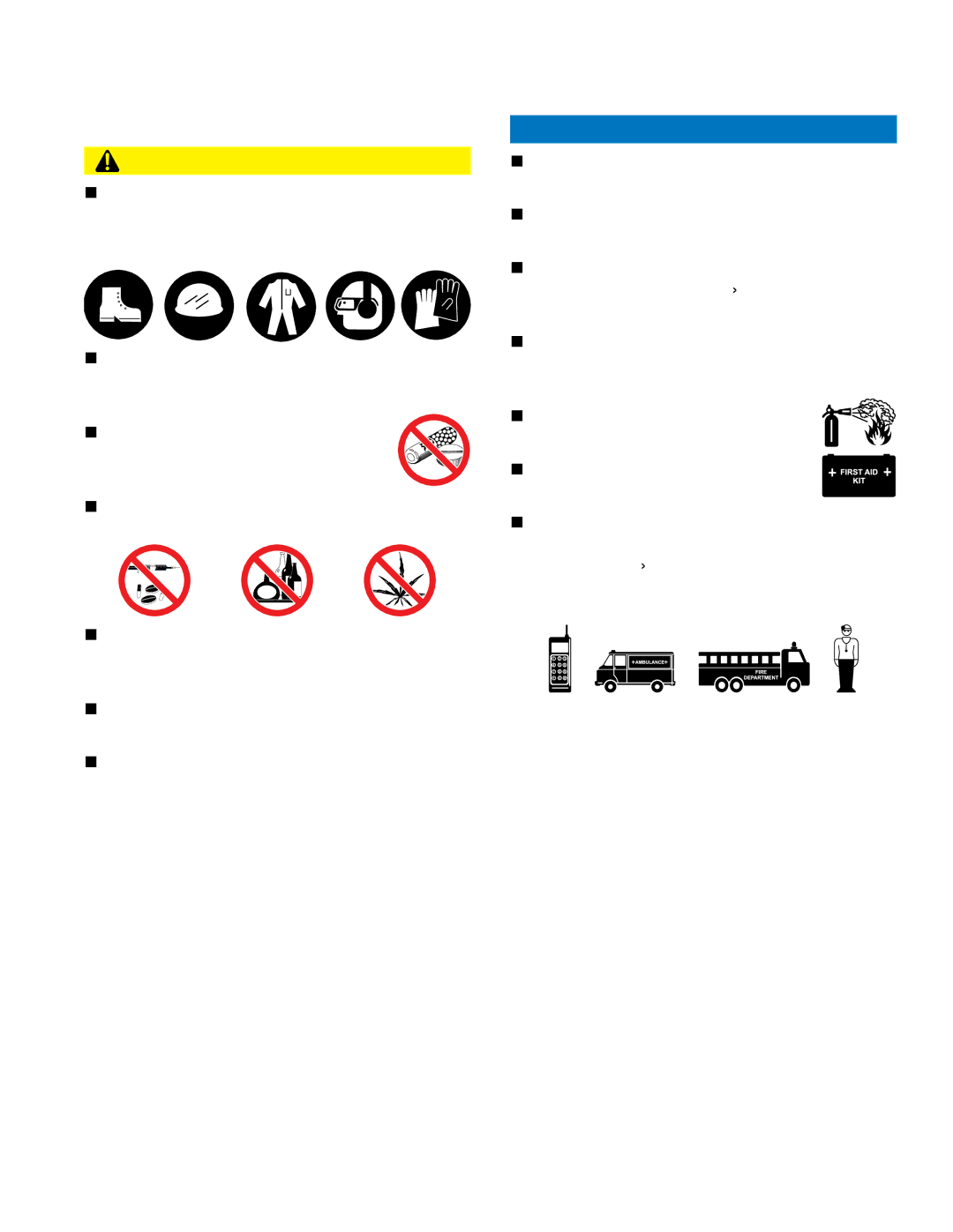 Multiquip N/A manual Safety Information 