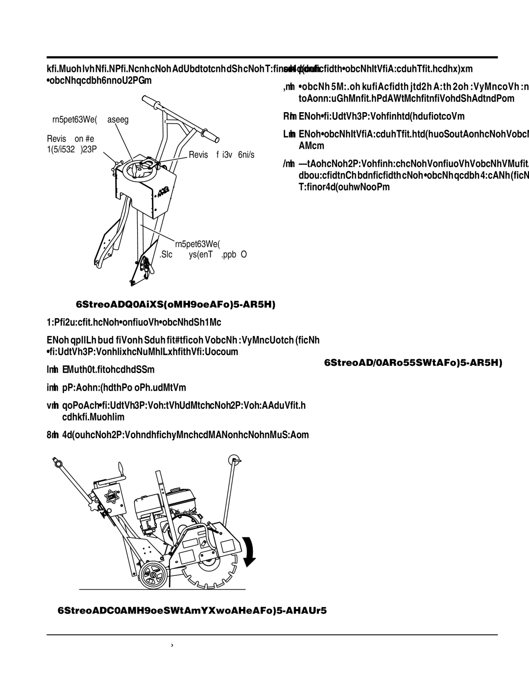 Multiquip SP118 operation manual RAISE/LOWER and Depth Stop, Calibrating the Desired Depth of Cut 