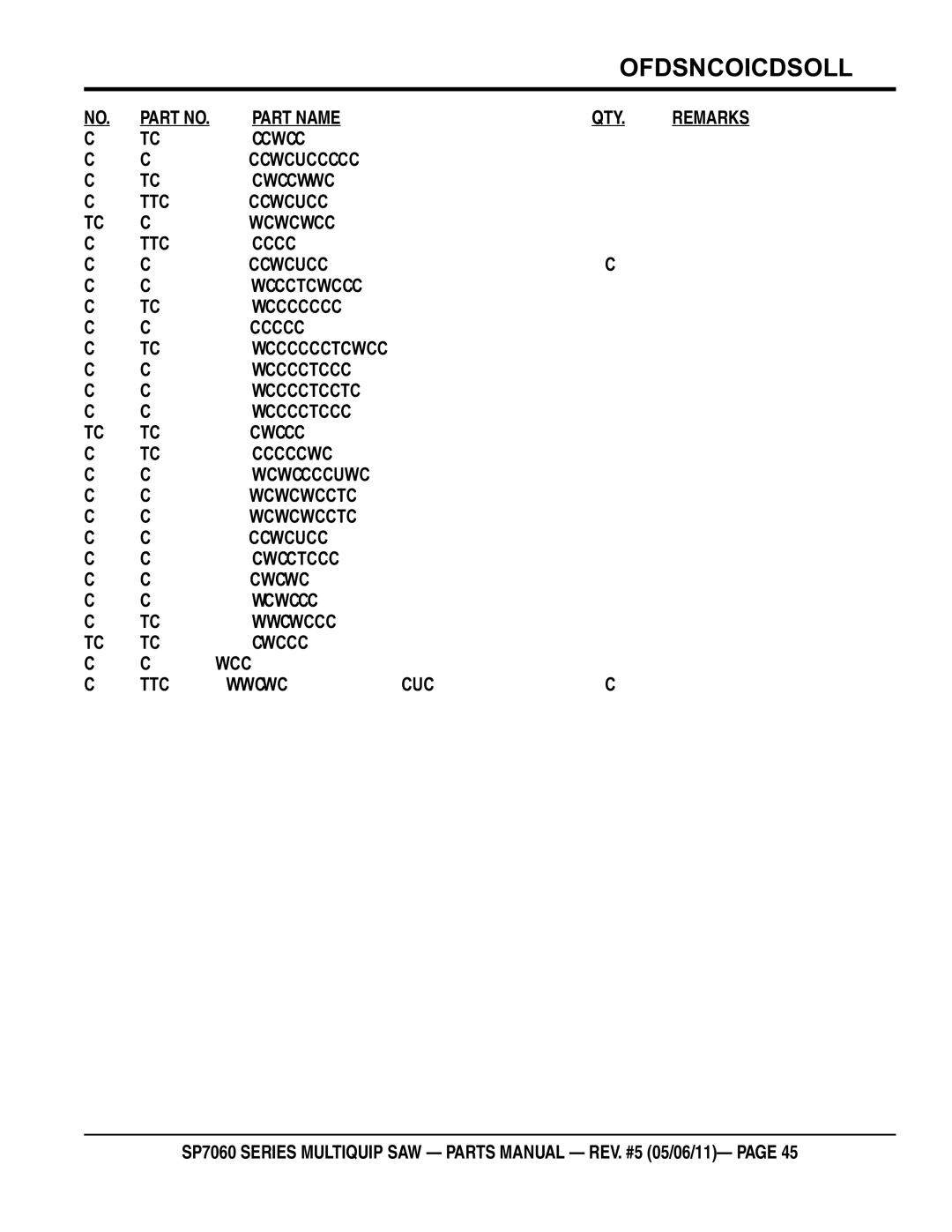 Multiquip SP706020 Hose ASSY, AIR Intake, TUBE, AIR Intake Breather, INDICATOR, Electrical Service, FITTING, Nipple 1/8 MP 