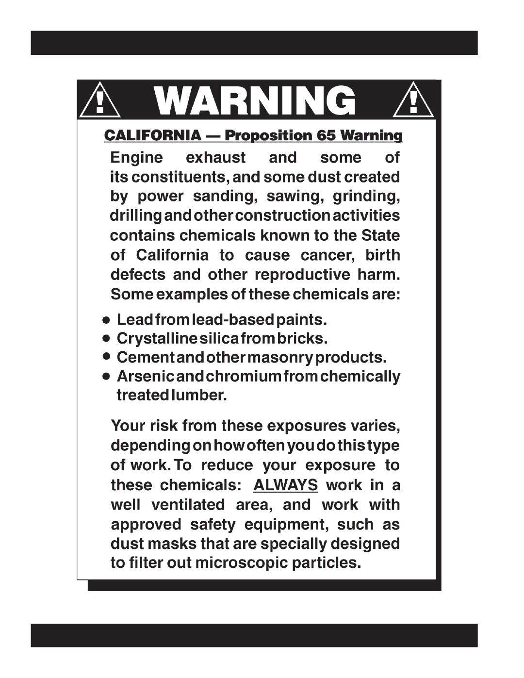 Multiquip WC-42S manual 