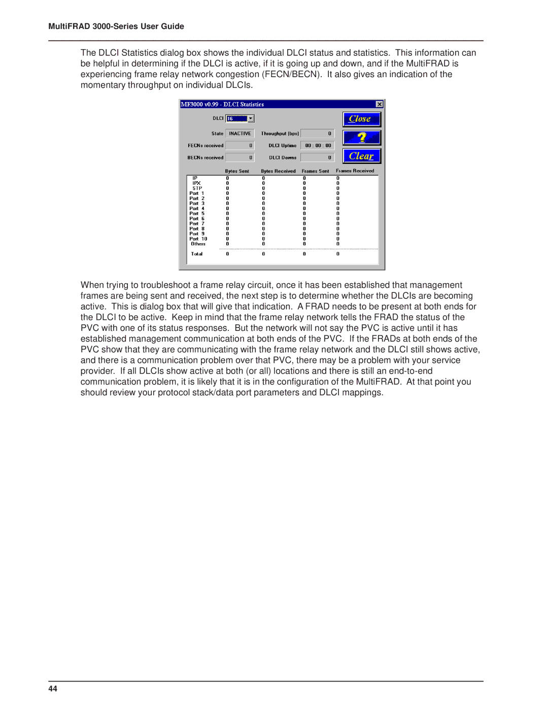 Multitech FR3060, 3100 manual MultiFRAD 3000-Series User Guide 