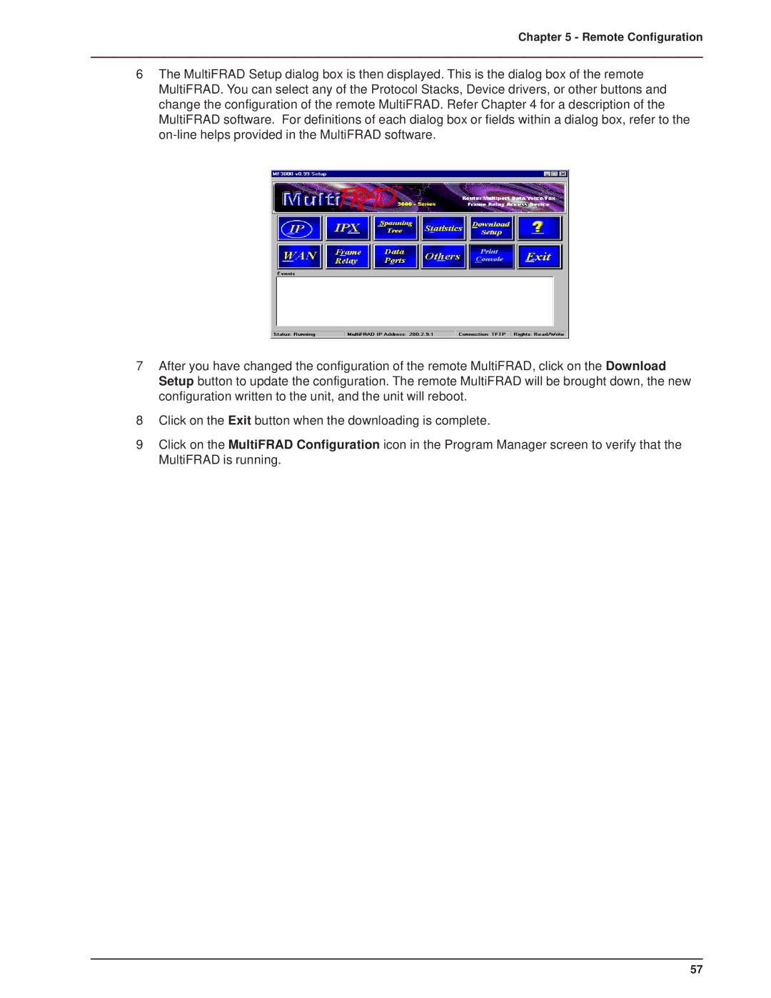 Multitech 3100, FR3060 manual Remote Configuration 