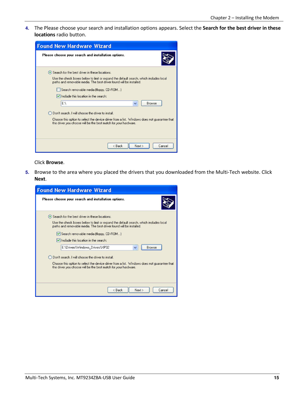 Multitech MT9234ZBA-USB manual Multi‐Tech Systems, Inc. MT9234ZBA‐USB User Guide 