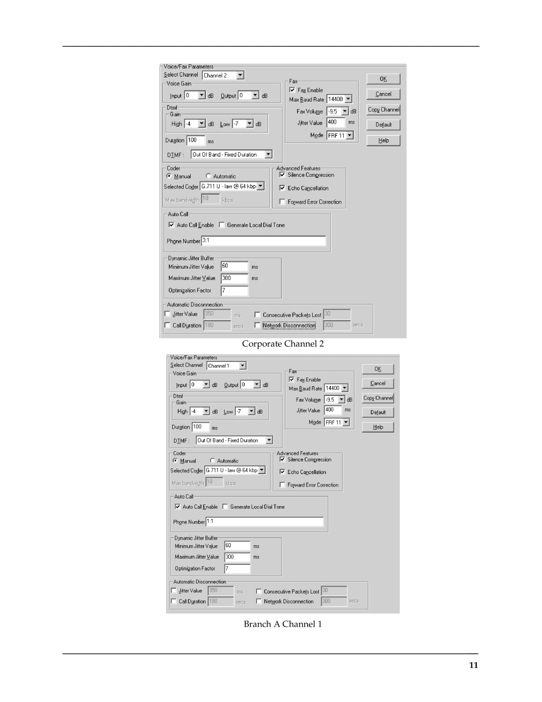 Multitech MVP130-BG manual Corporate Channel Branch a Channel 