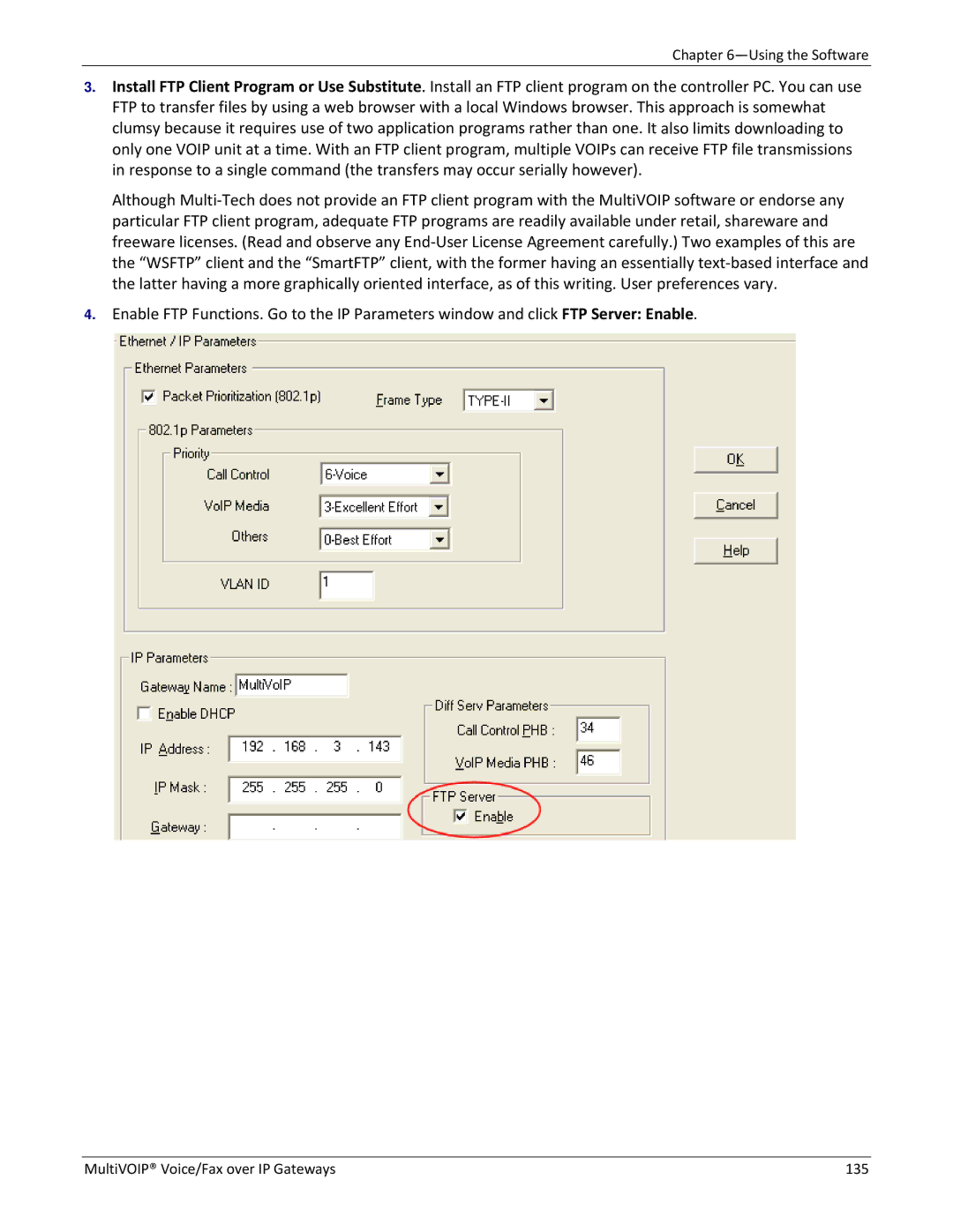 Multitech 810-FX, 810 MVP210, 810-SS MVP210, 410 manual MultiVOIP Voice/Fax over IP Gateways 135 