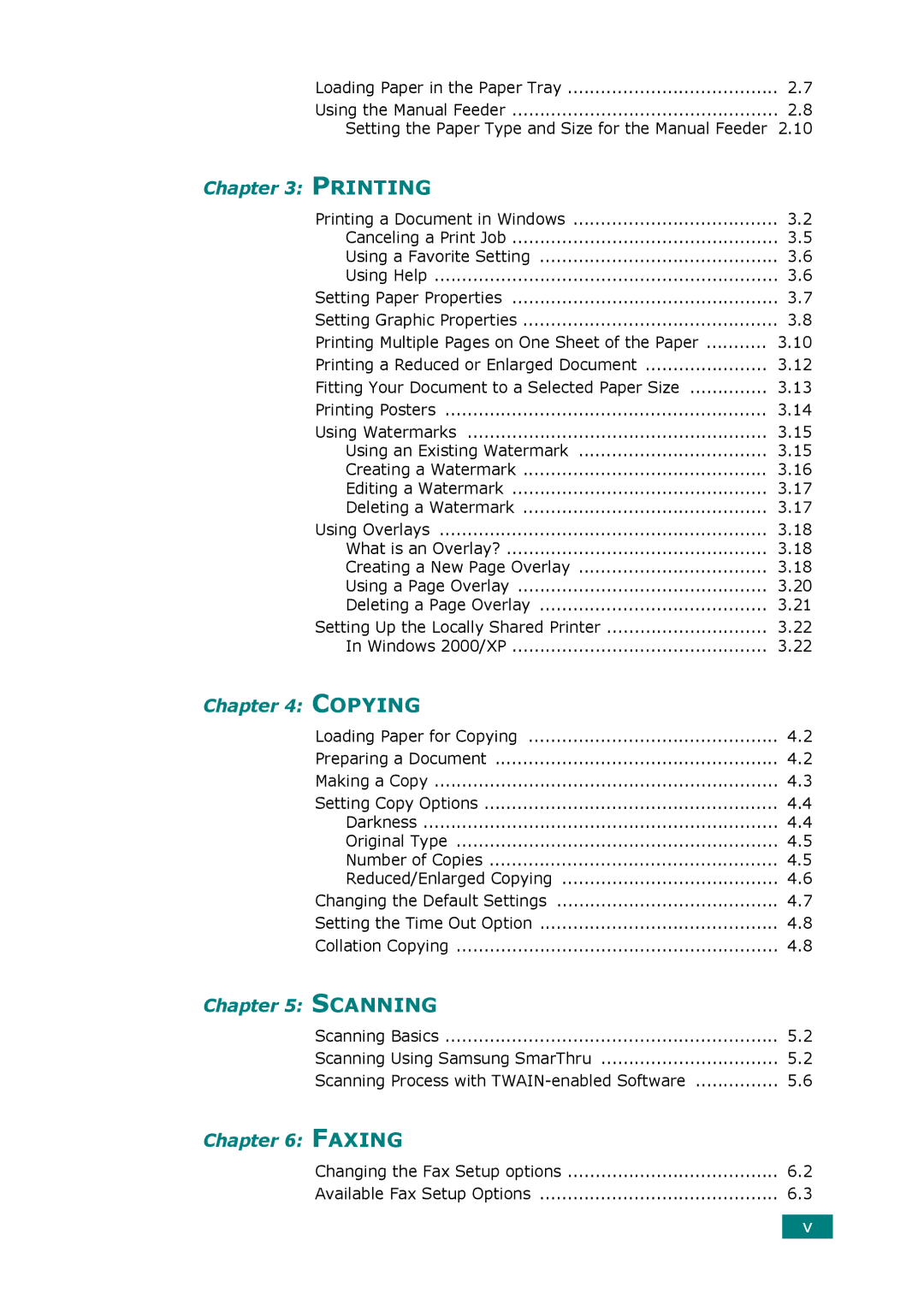 Muratec F-114 Series manual Printing 