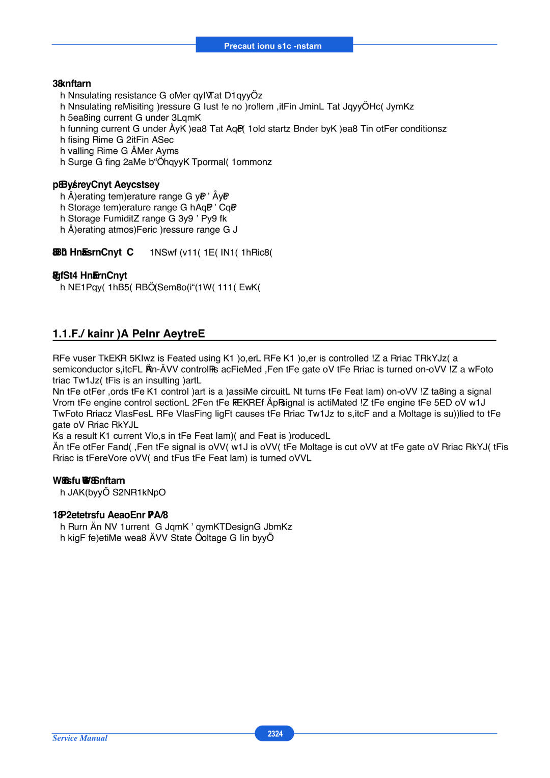 Muratec F-114P service manual Fuser AC Power Control 