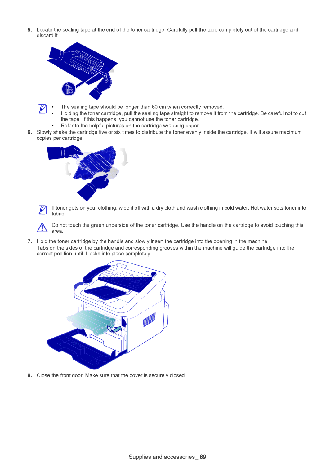 Muratec F-116 manual Supplies and accessories 