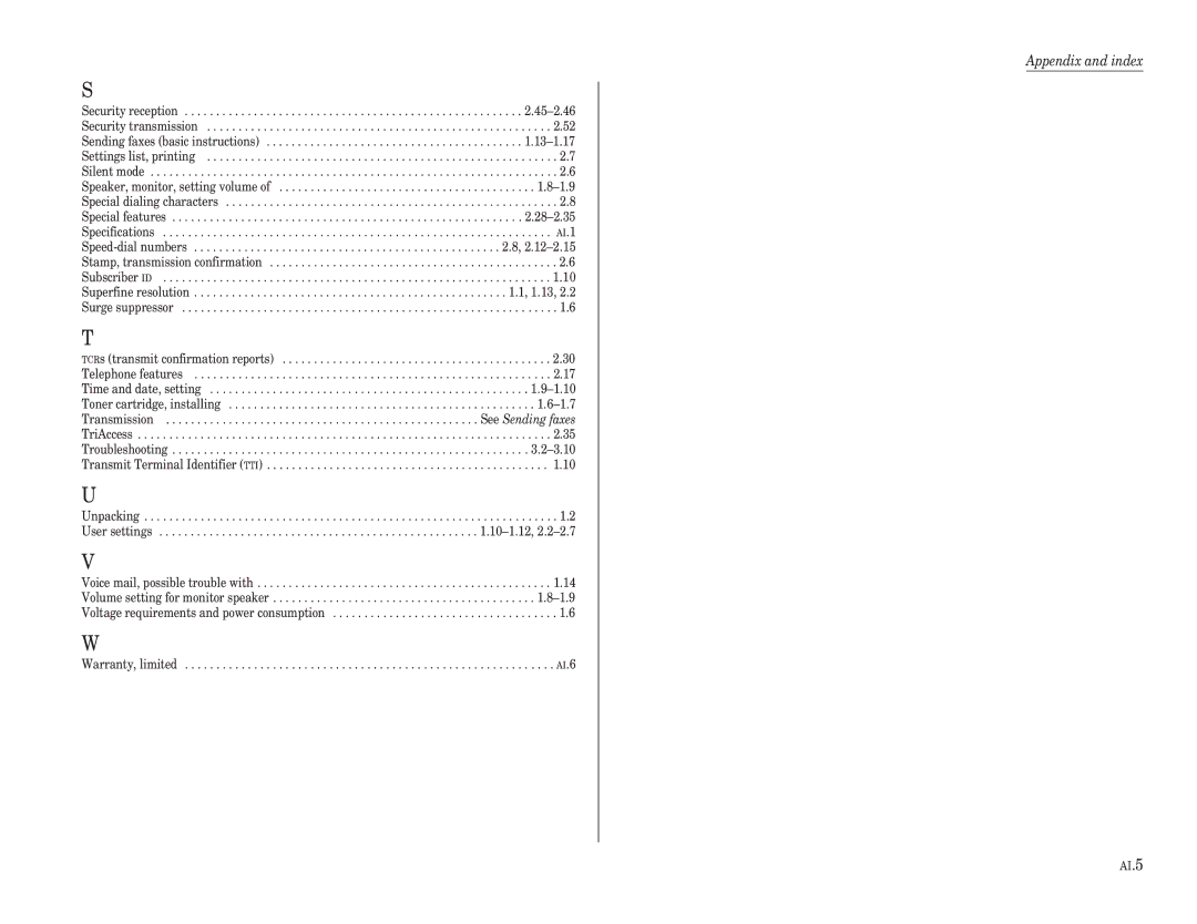 Muratec F-120, F-150, F-100 manual See Sending faxes 