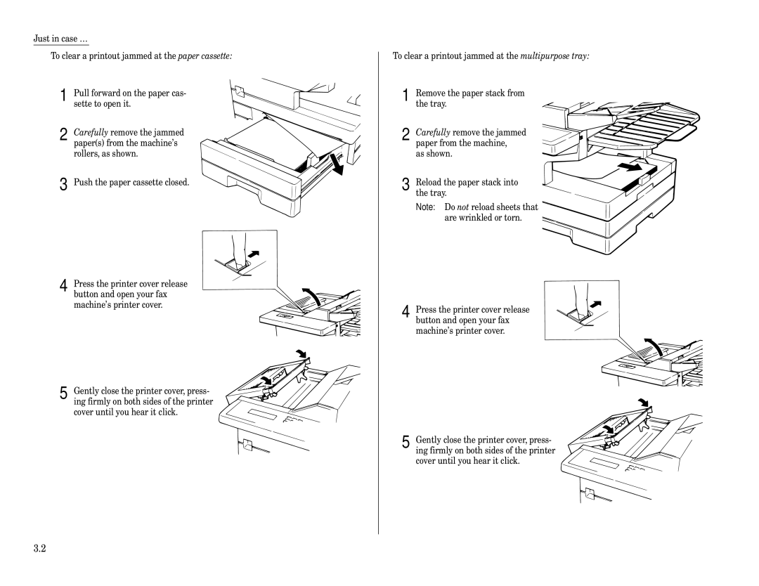 Muratec F-160 operating instructions 