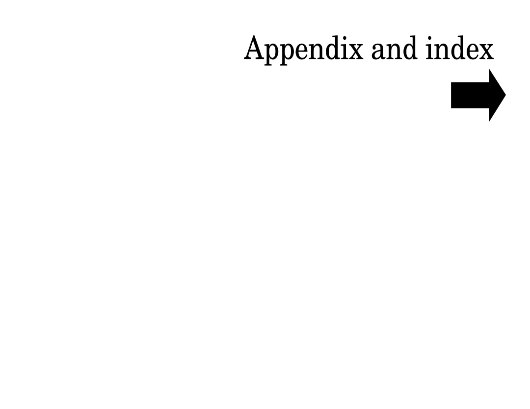 Muratec F-320 manual Appendix and index 