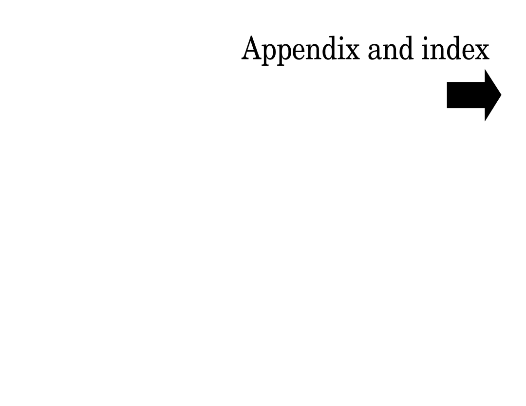 Muratec F-360 manual Appendix and index 