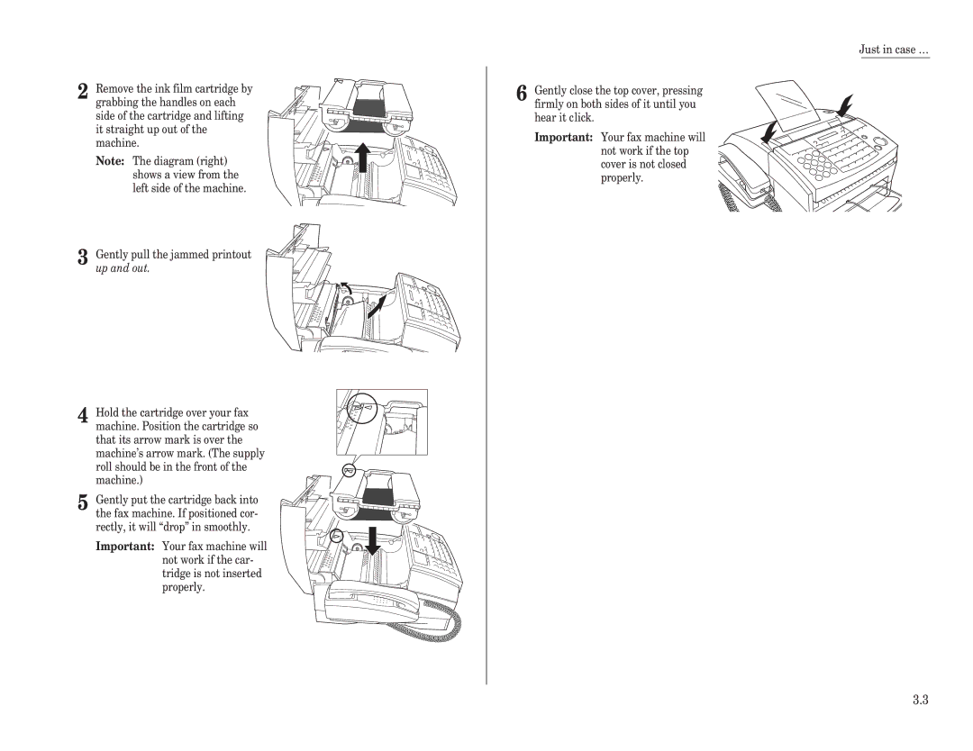 Muratec F-65 operating instructions 