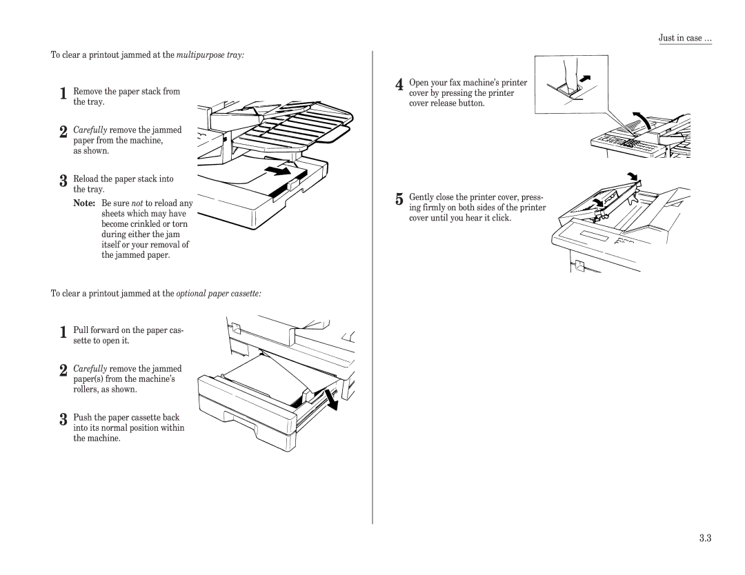 Muratec F-98 operating instructions 