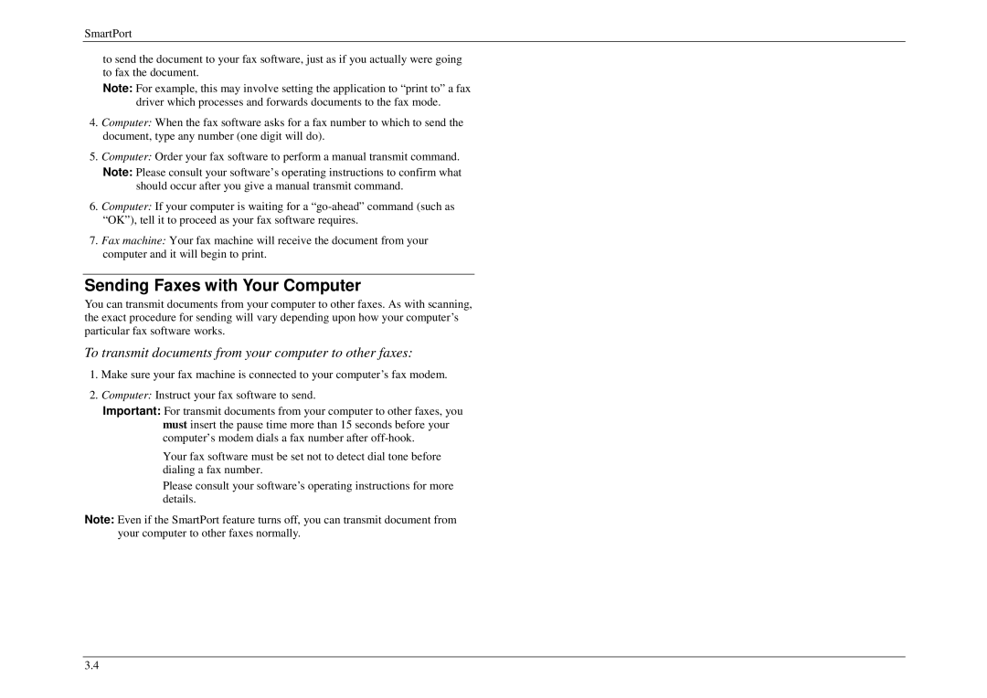 Muratec M840, M880, M860 manual Sending Faxes with Your Computer 