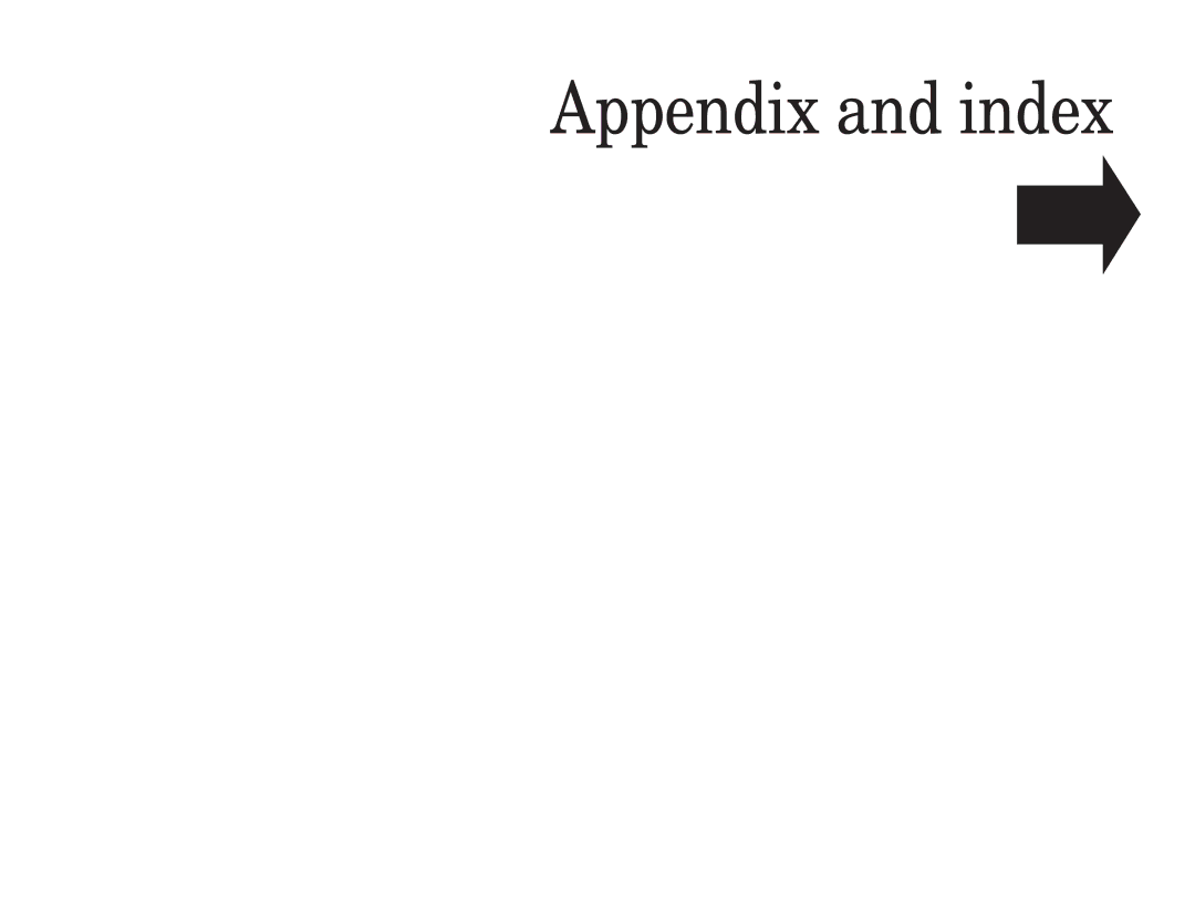 Muratec MFX-2500 operating instructions Appendix and index 