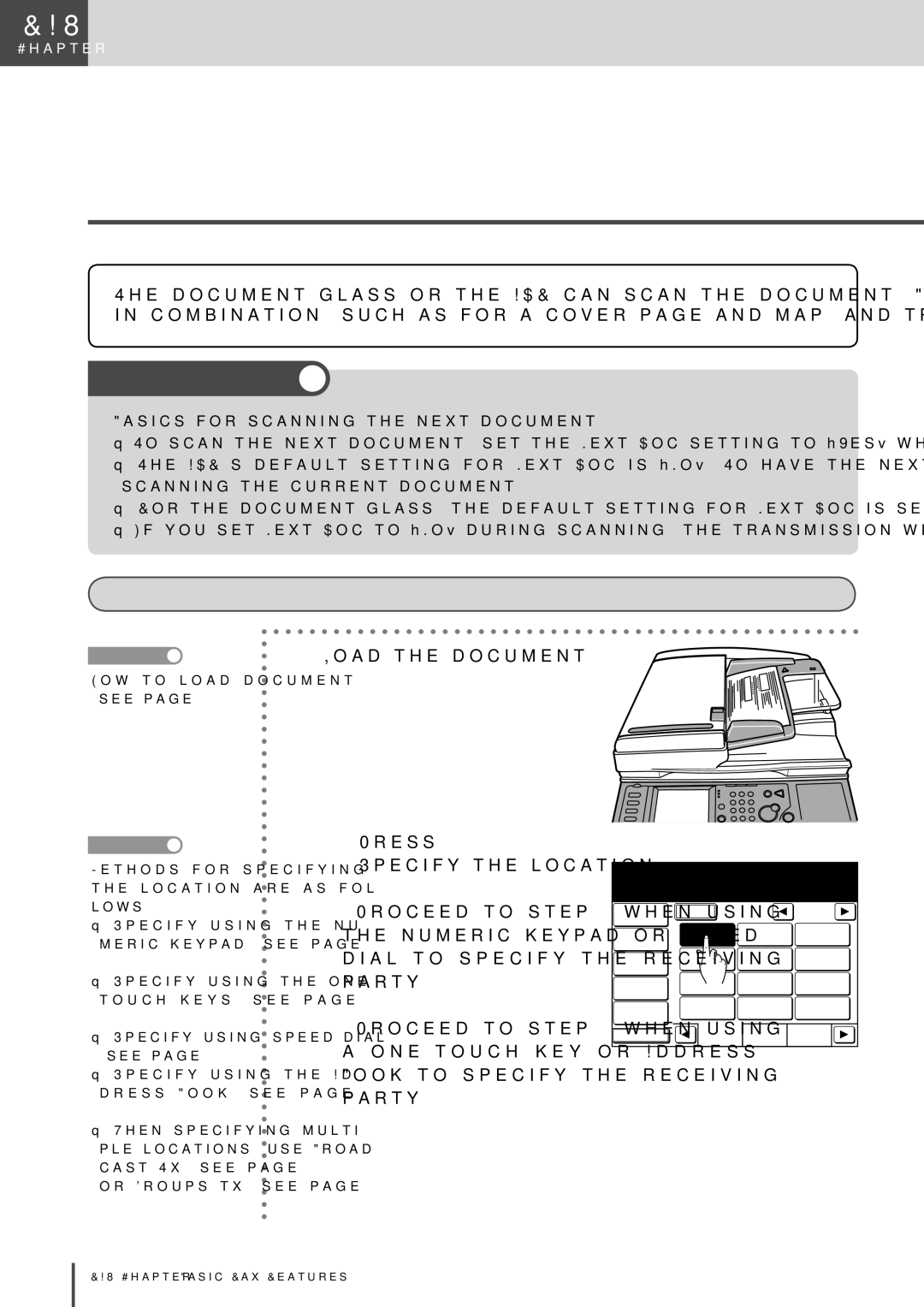 Muratec MFX-2830 manual Changing Document Scan, ADF → Document glass, Atlanta, Office 