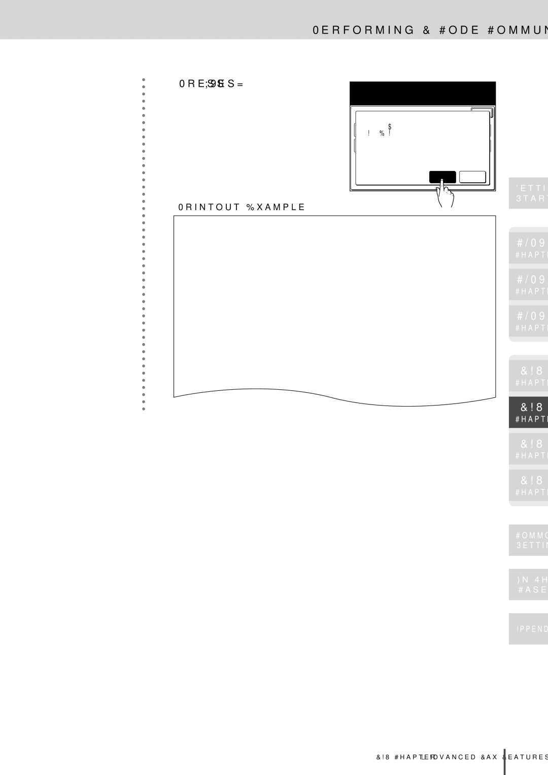 Muratec MFX-2830 manual Batch Tx Doc Block Junk Fax 