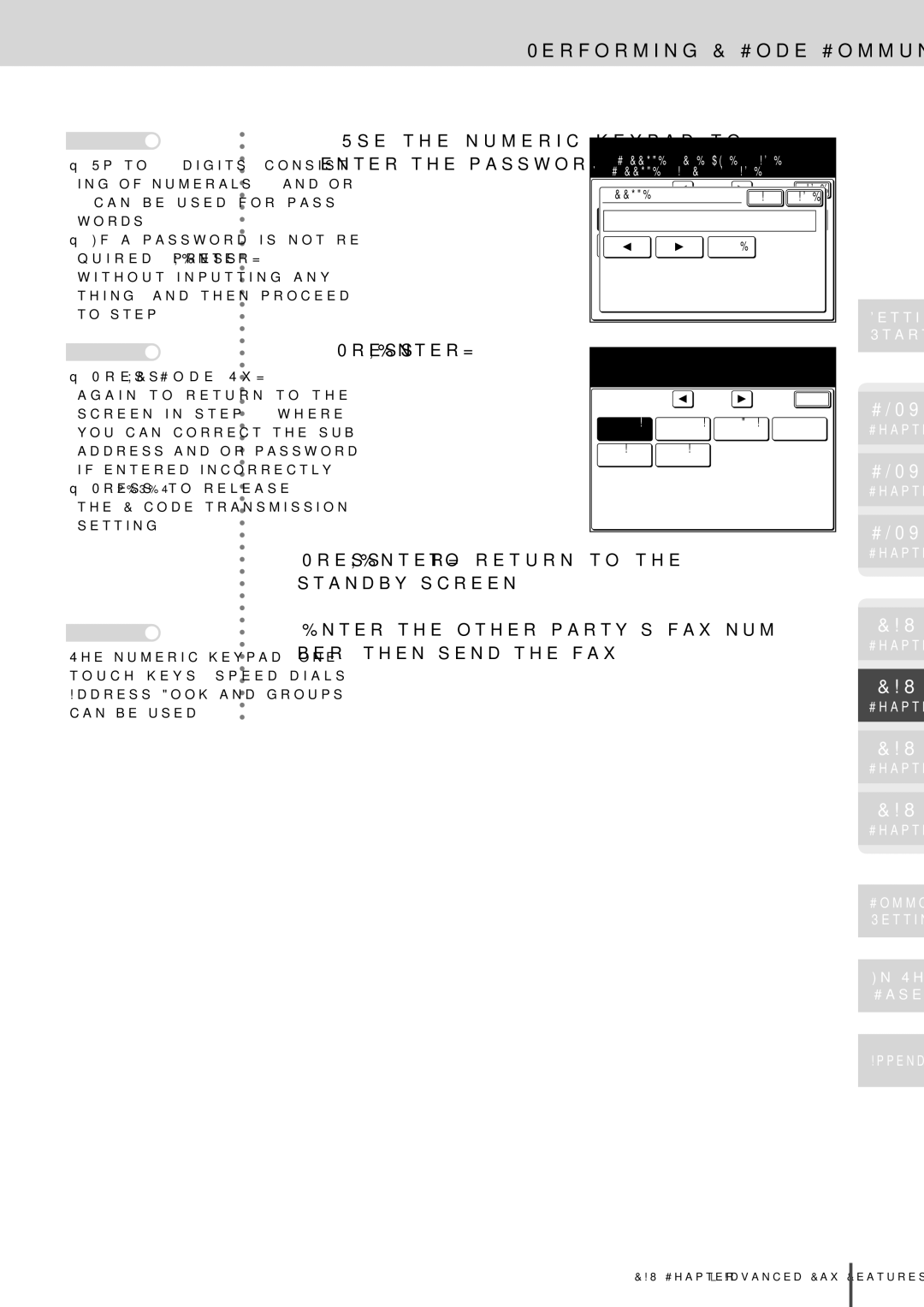 Muratec MFX-2830 manual 11221122 