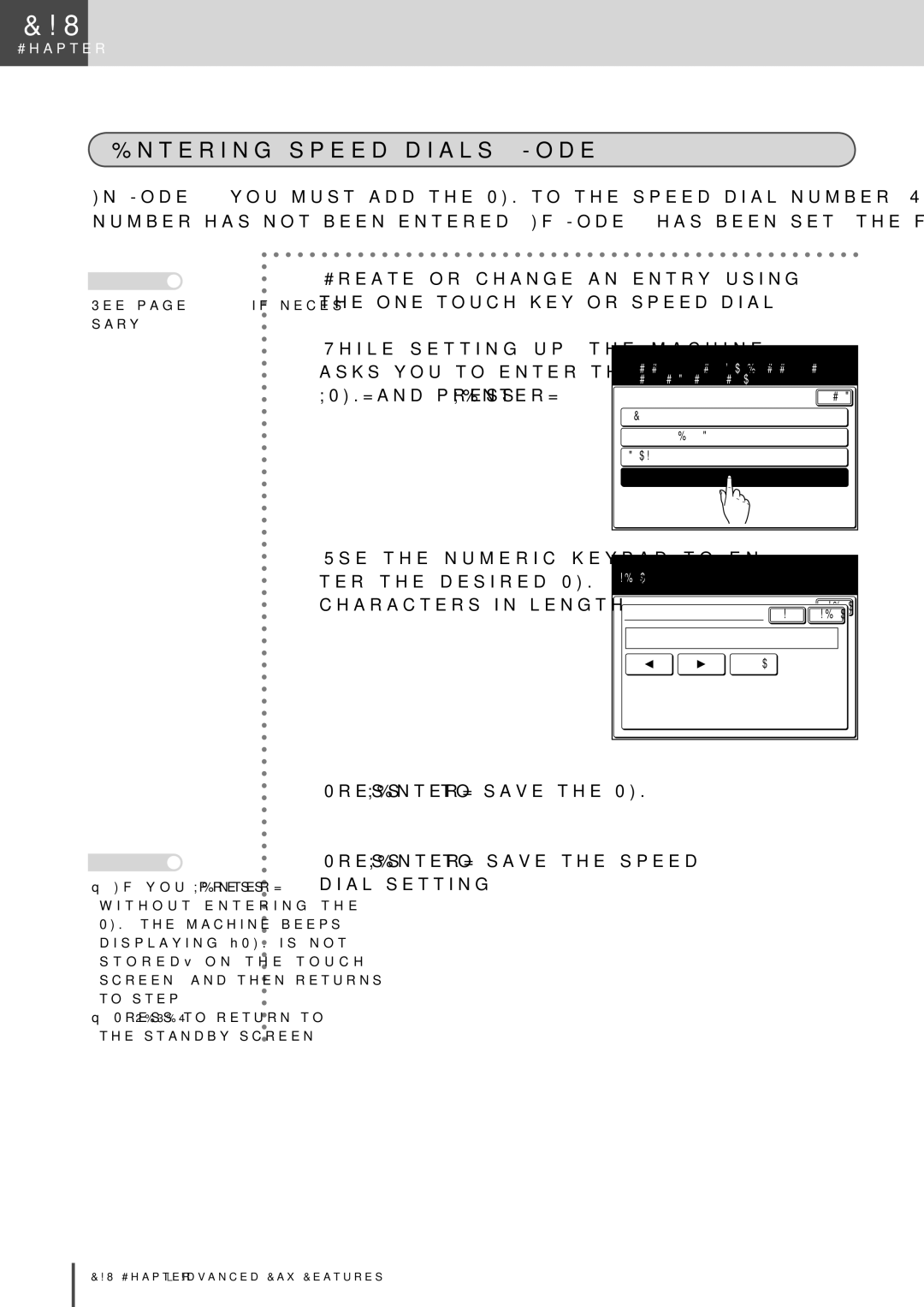 Muratec MFX-2830 manual Entering speed-dials Mode, 002New York Office 