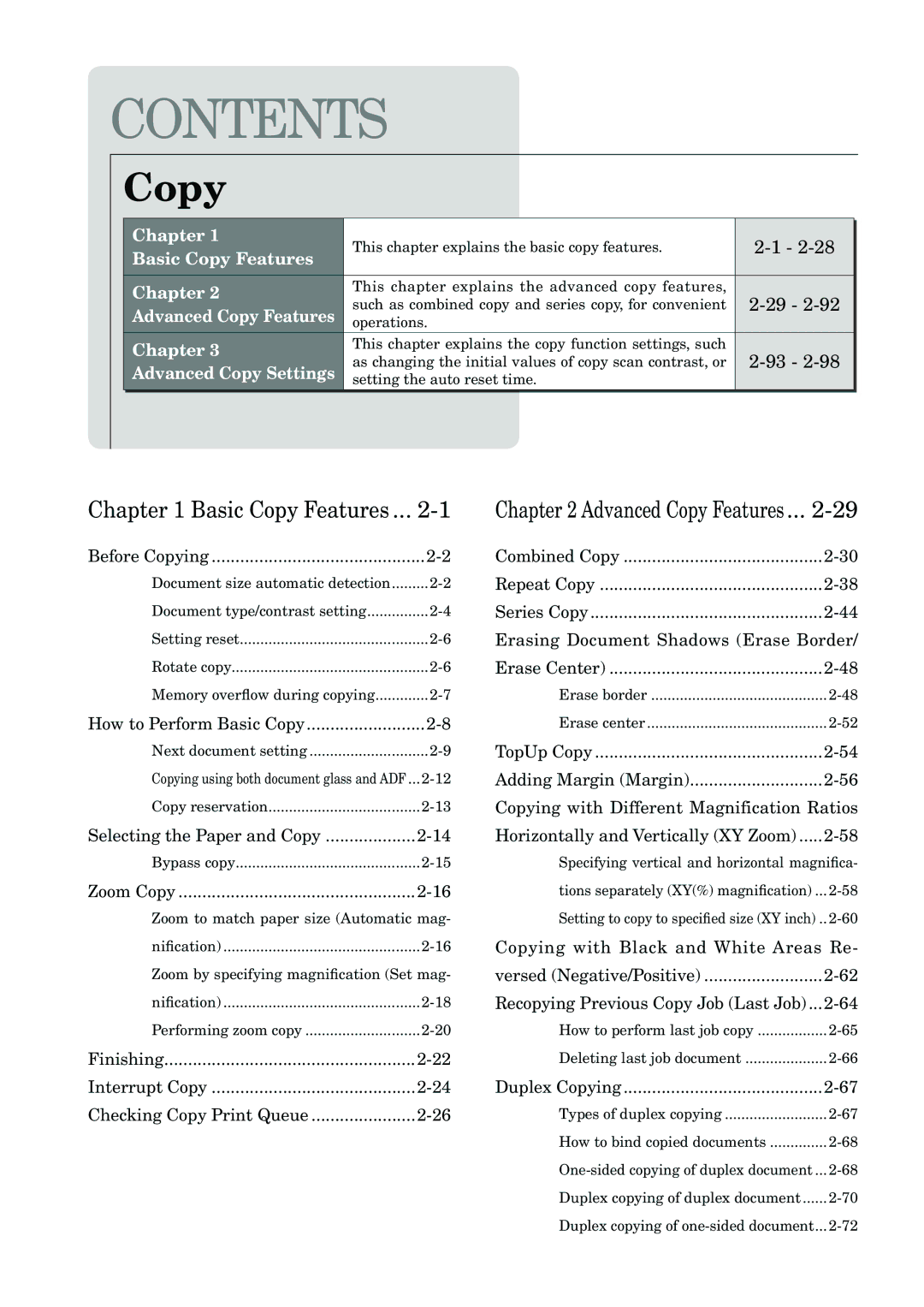 Muratec MFX-2830 manual How to Perform Basic Copy, Selecting the Paper and Copy, Zoom Copy, Duplex Copying 