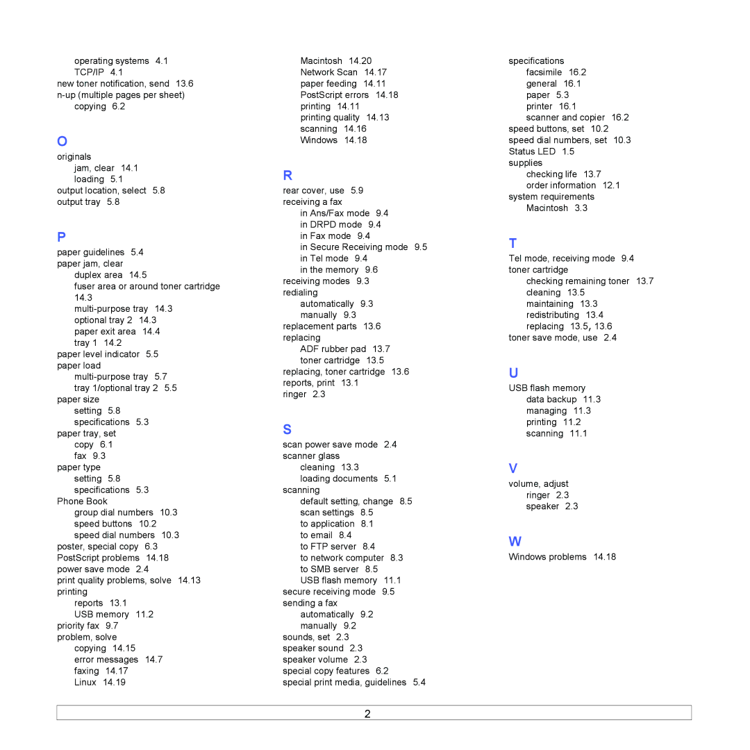 Muratec MFX-3050 manual System requirements Macintosh 