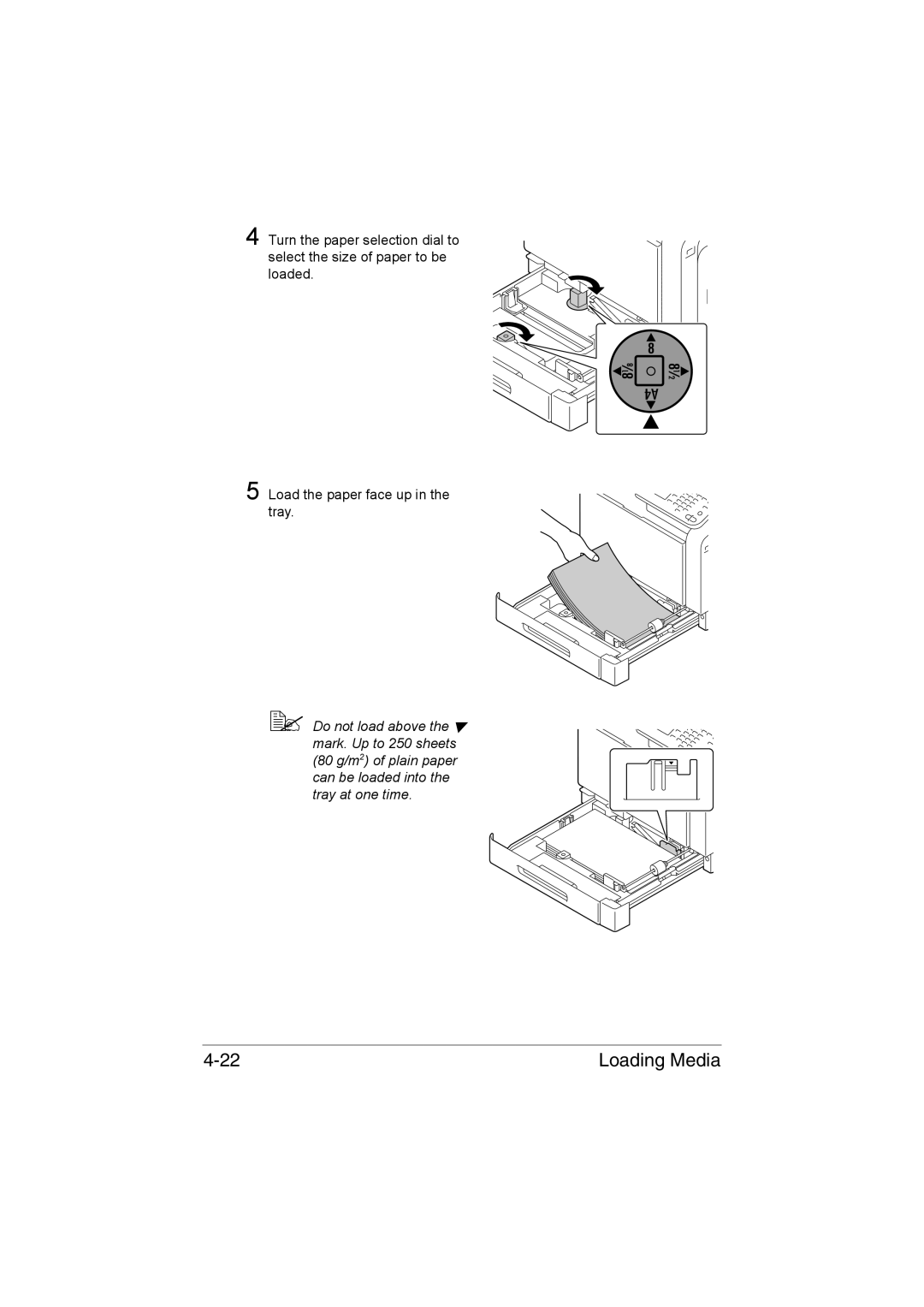 Muratec MFX-C3035 manual Loading Media 