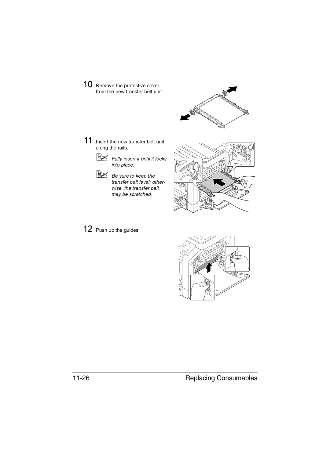 Muratec MFX-C3035 manual Replacing Consumables 