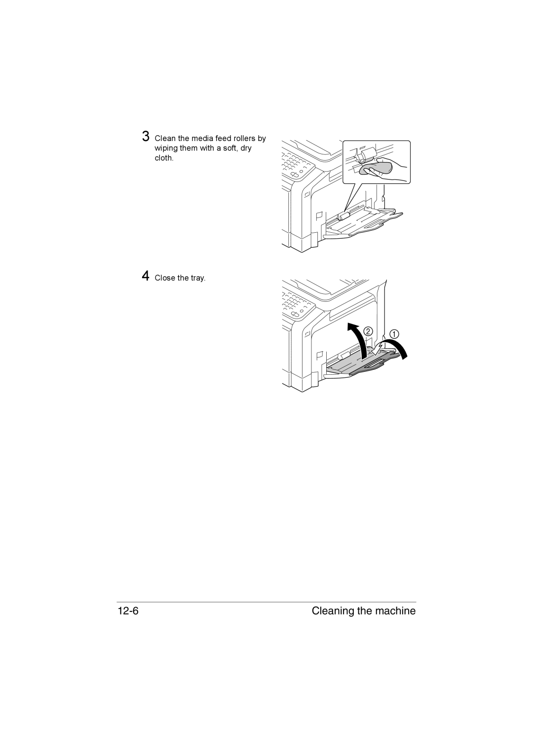 Muratec MFX-C3035 manual Cleaning the machine 