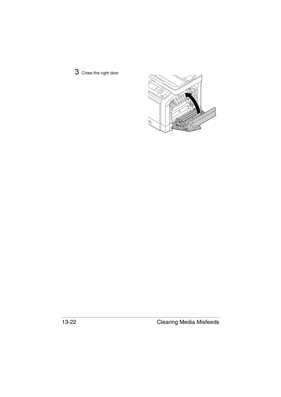 Muratec MFX-C3035 manual Clearing Media Misfeeds 