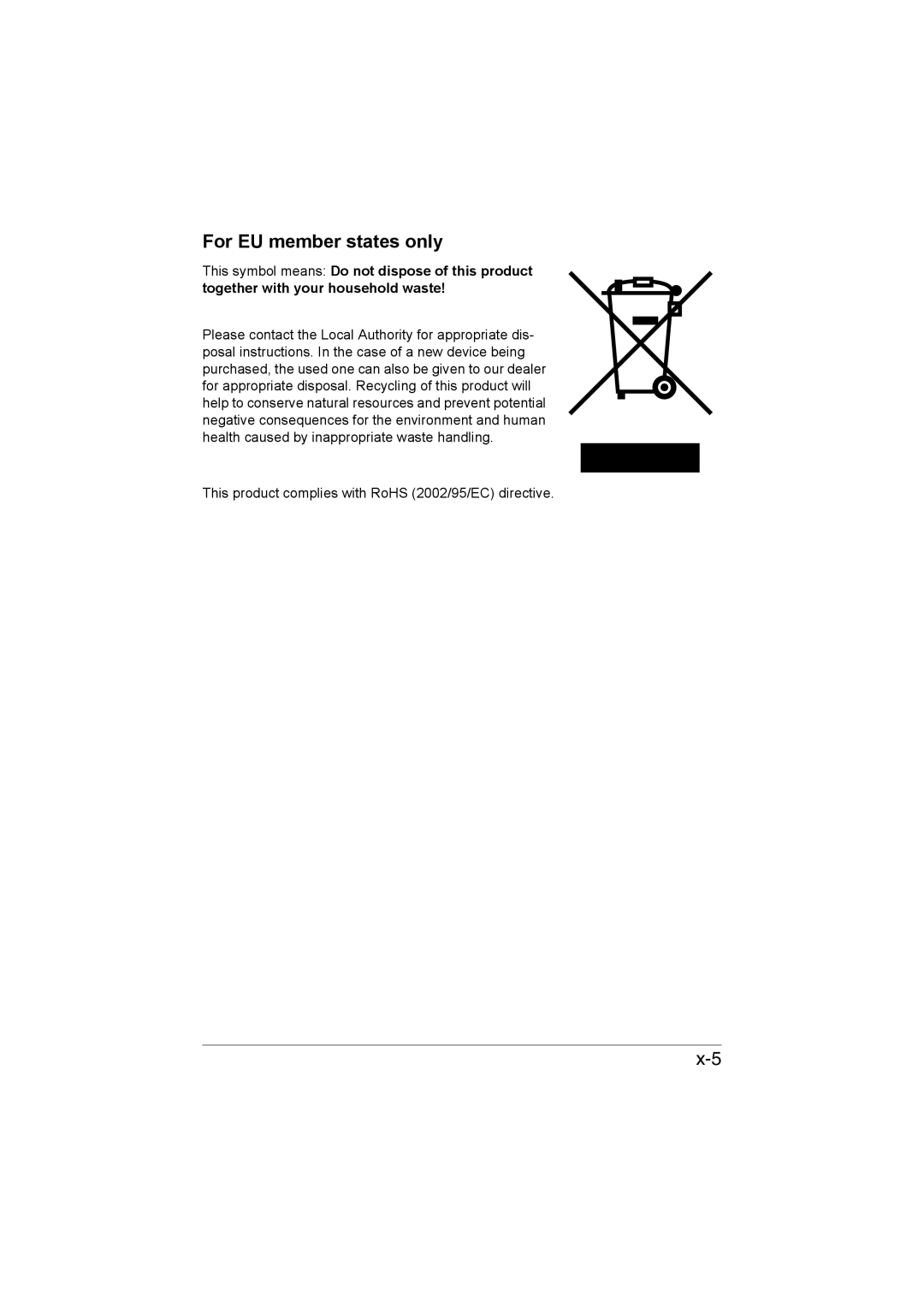 Muratec MFX-C3035 manual For EU member states only 