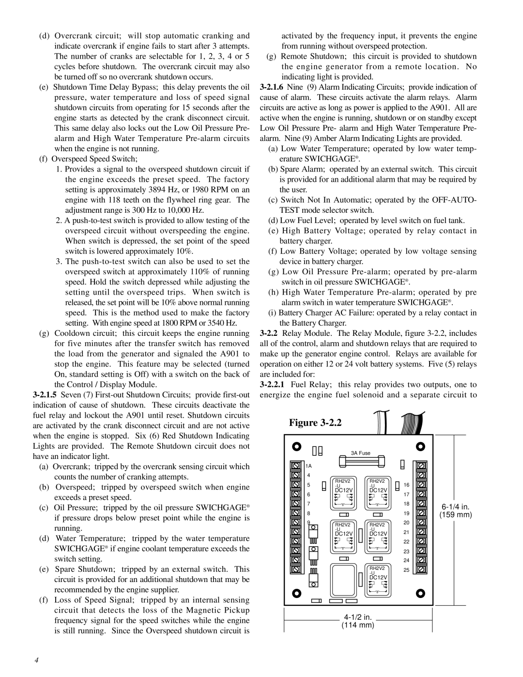 Murphy A900 Series manual Counts the number of cranking attempts 