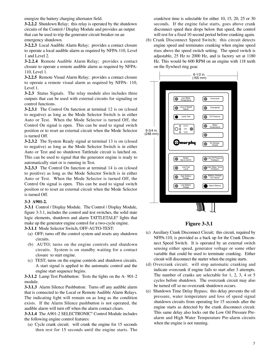 Murphy A900 Series manual A901-2 