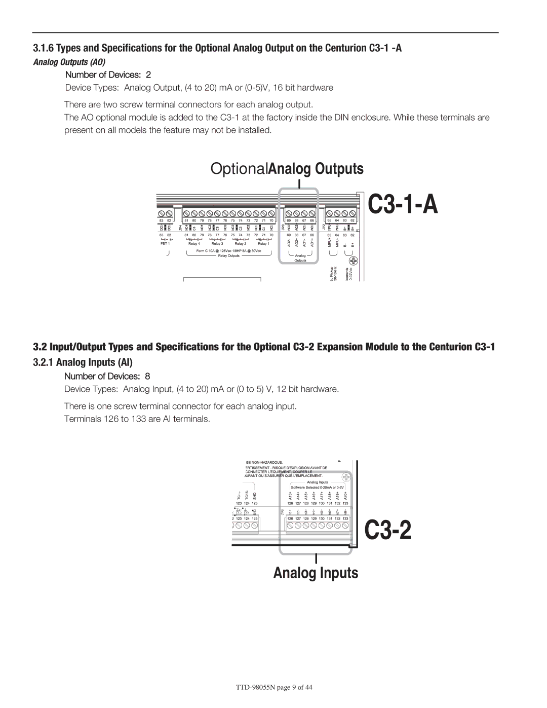 Murphy CE-05171N manual C3-1-A 