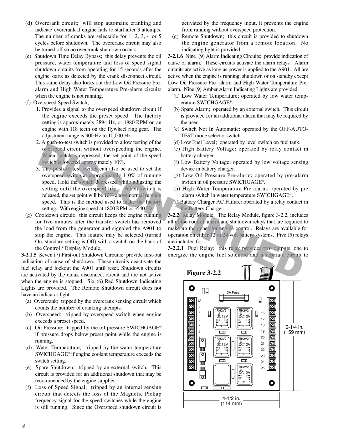 Murphy Series A900 manual Counts the number of cranking attempts 