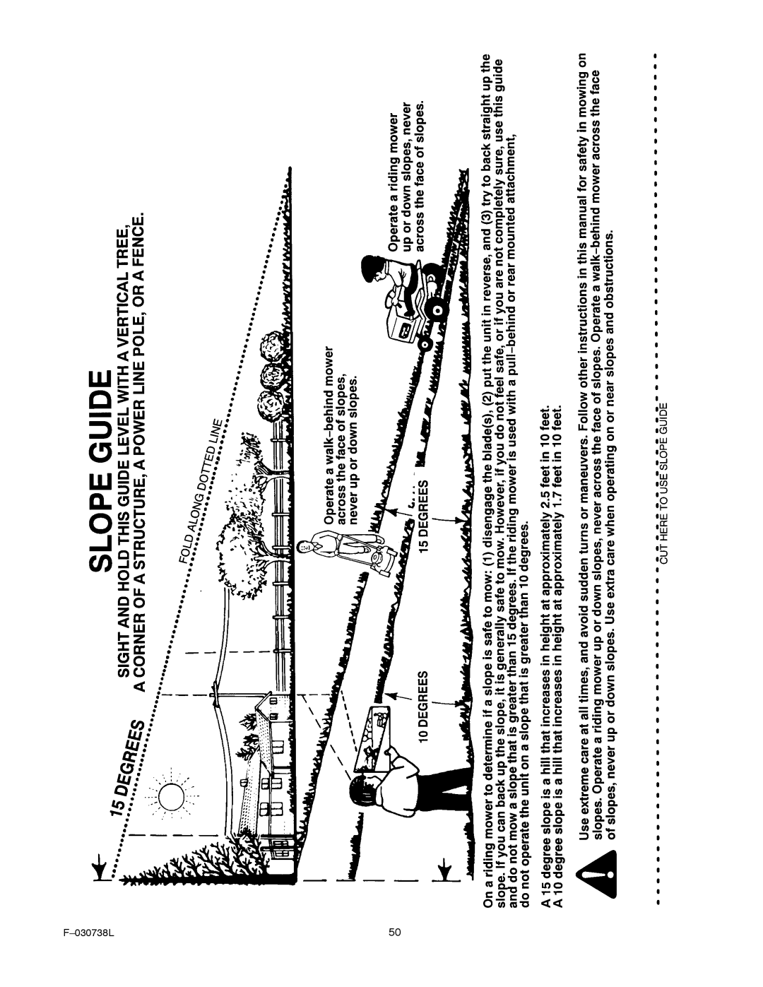 Murray 425603x99A manual 030738L 