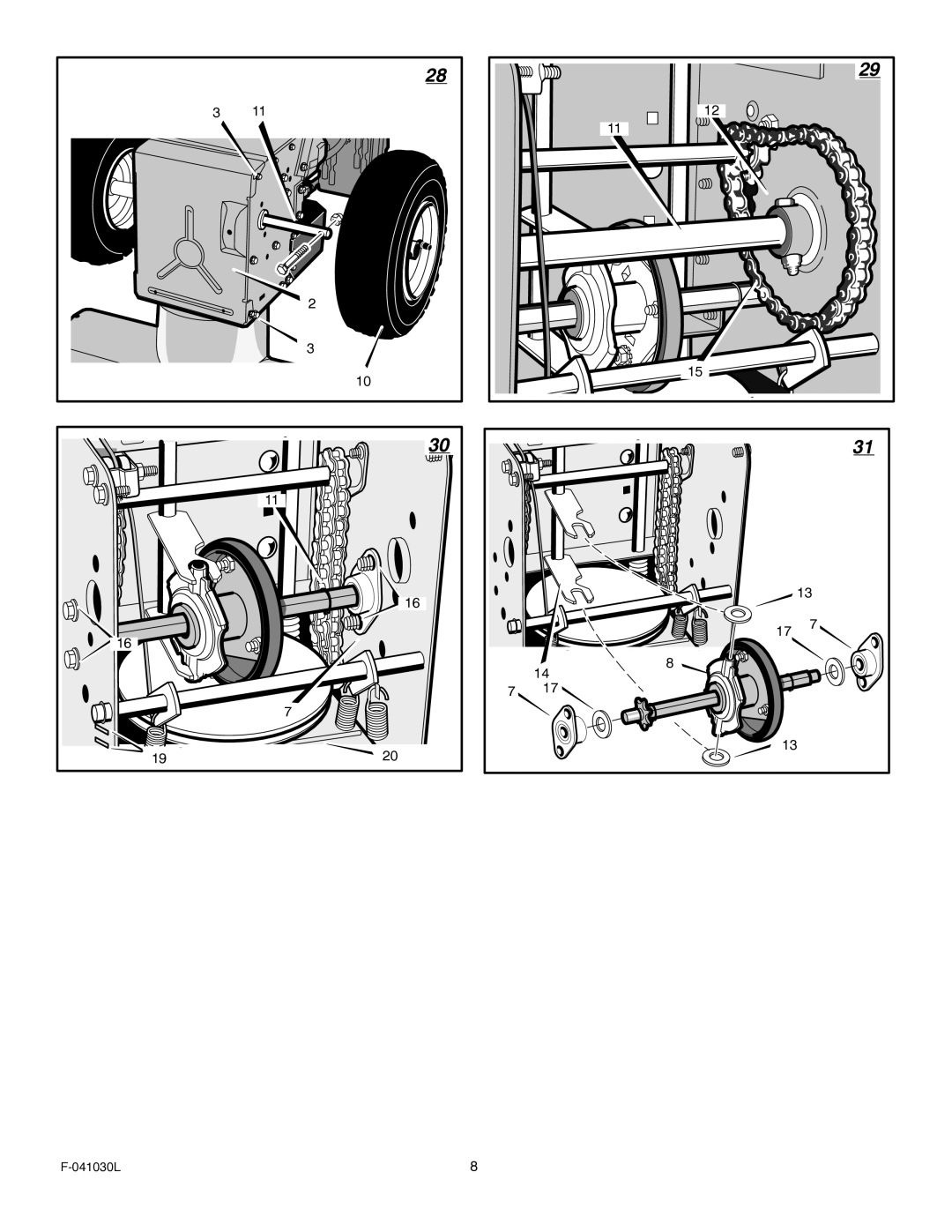 Murray 629108x84B manual 041030L 