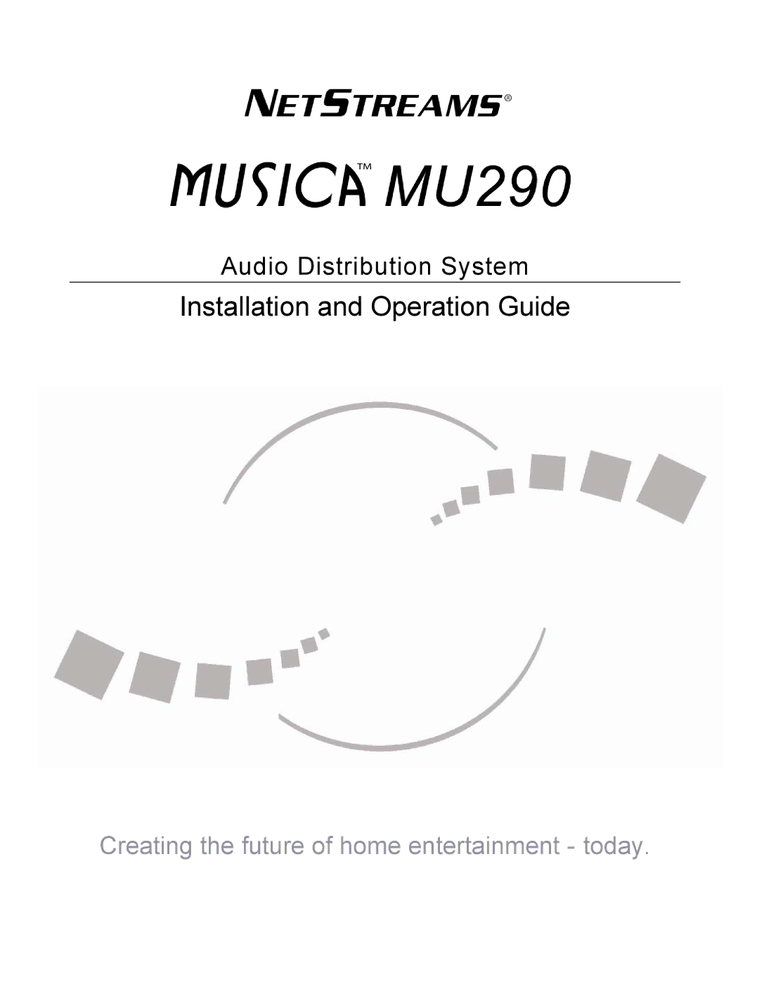 Musica MU290 installation and operation guide Installation and Operation Guide 