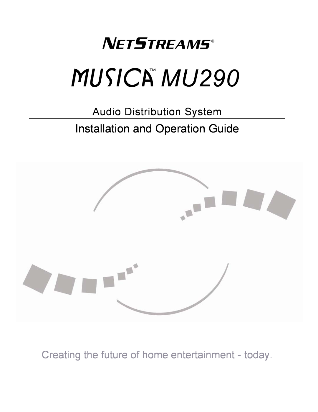 Musica MU290 installation and operation guide Installation and Operation Guide, Audio Distribution System 