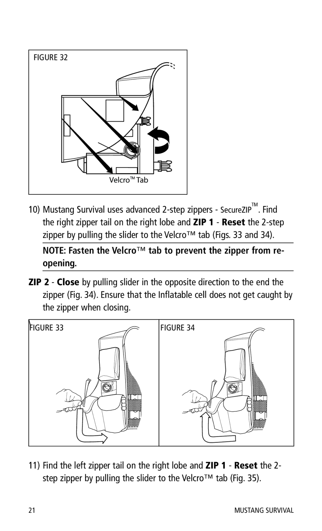 Mustang Survival MD0450 22 manual Figure 