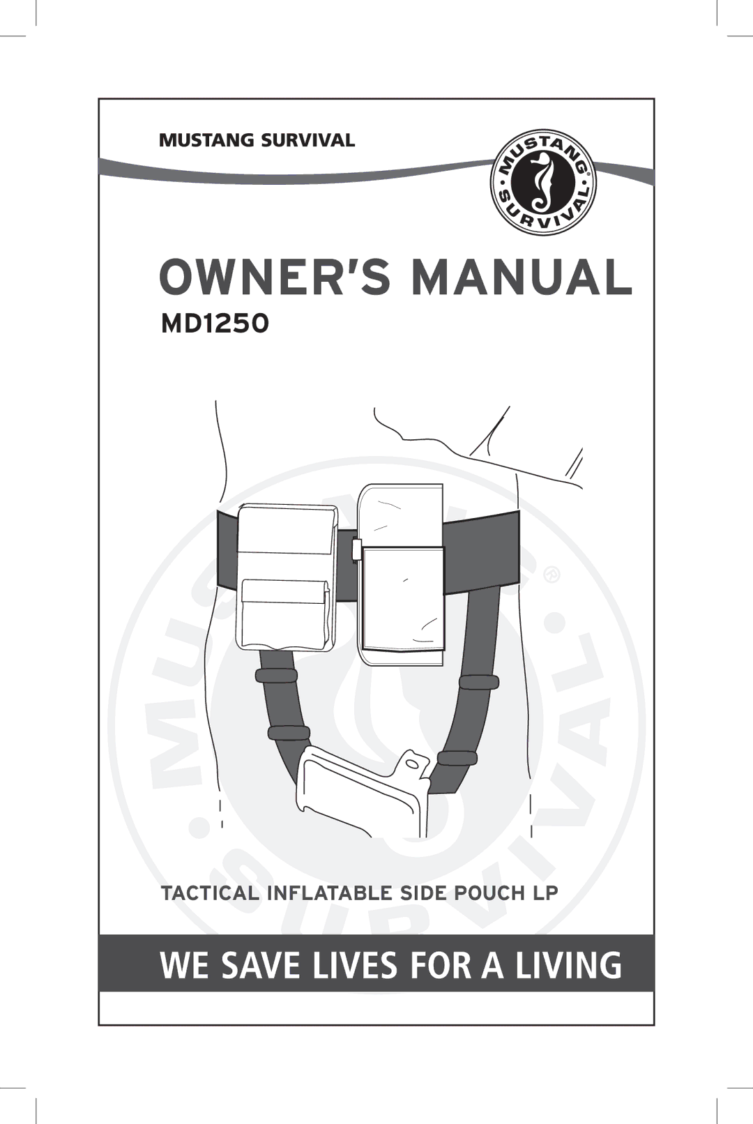 Mustang Survival MD1250 manual 