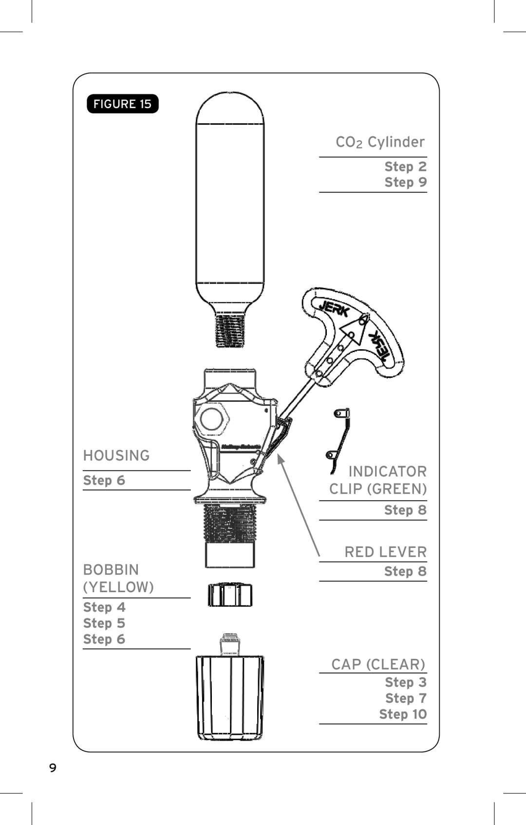 Mustang Survival md2010 manual Housing 