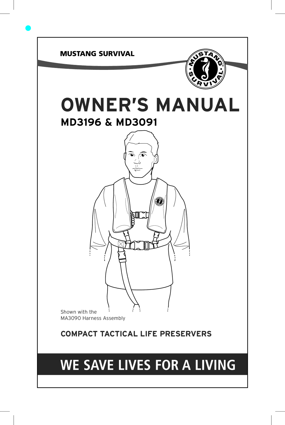 Mustang Survival manual MD3196 & MD3091 